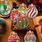 DIY Diamond Art Painting Coasters with Holder for Adults – Christmas Balls Diamond Coaster Kit, 8-Piece Set